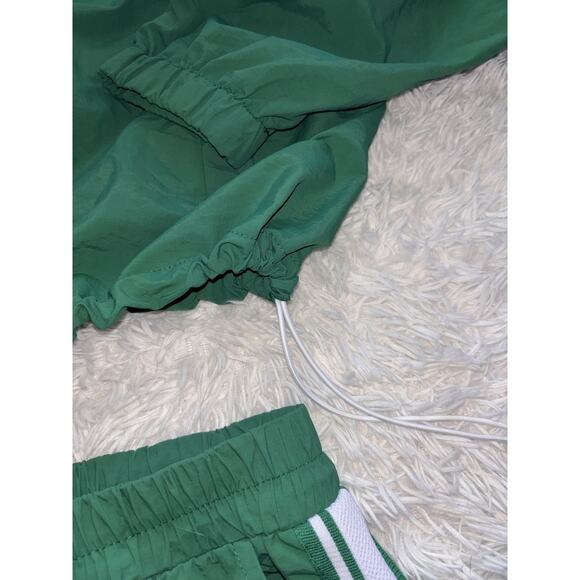 Fashion Nova sz. XL green/white tennis jacket/skirt set. Vintage style. So Cute - Picture 7 of 14